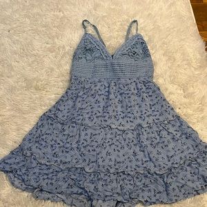Birch and Stone Blue Floral Dress